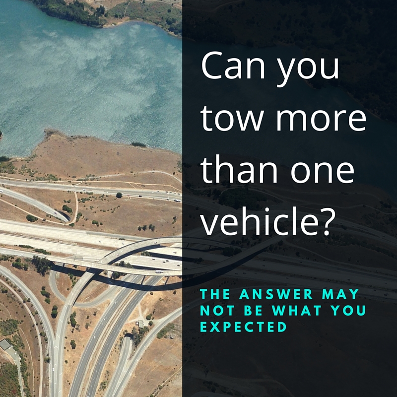Can you tow more than one trailer? | Peter Suess Transportation Consultant Inc