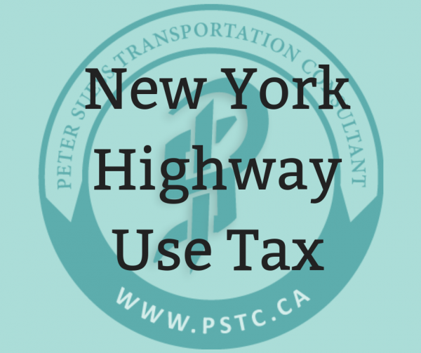 New York Highway Use Tax