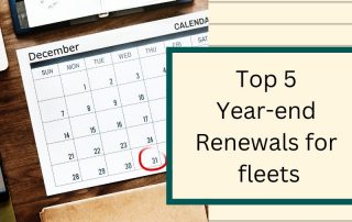 Top Year-end renewals for fleets