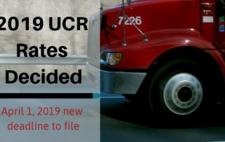 2019 UCR Rates Decided