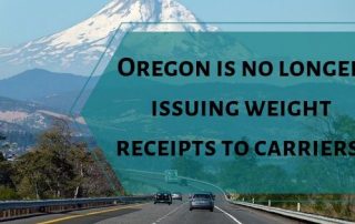 Motor carriers operating in Oregon