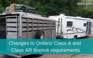 Ontario Class A and Class AR licence requirements